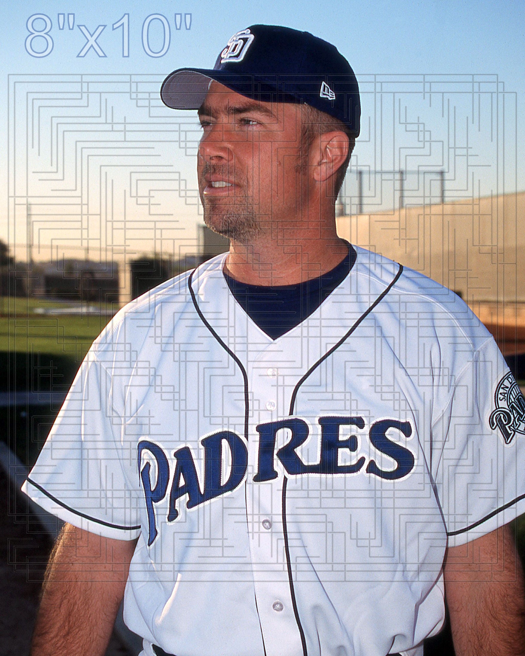 Bobby Jones - 2002 San Diego Padres - choose a size & style