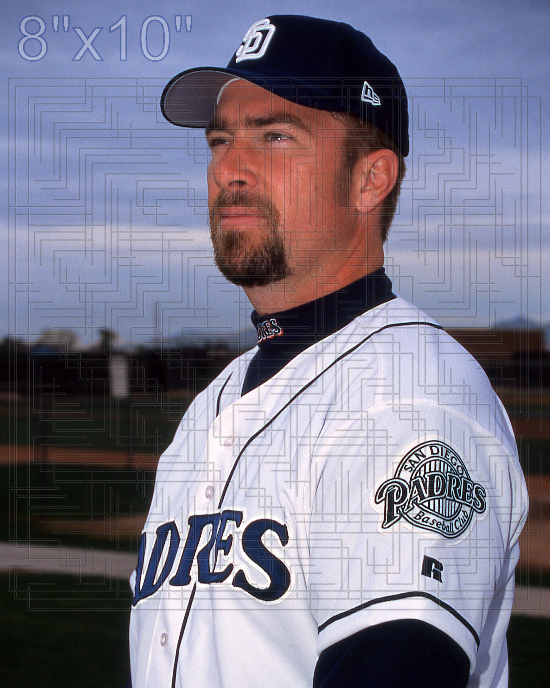Bobby Jones - 2001 San Diego Padres - choose a size & style