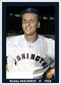 Bobby Malkmus - 1958 Washington Senators - choose a size & style