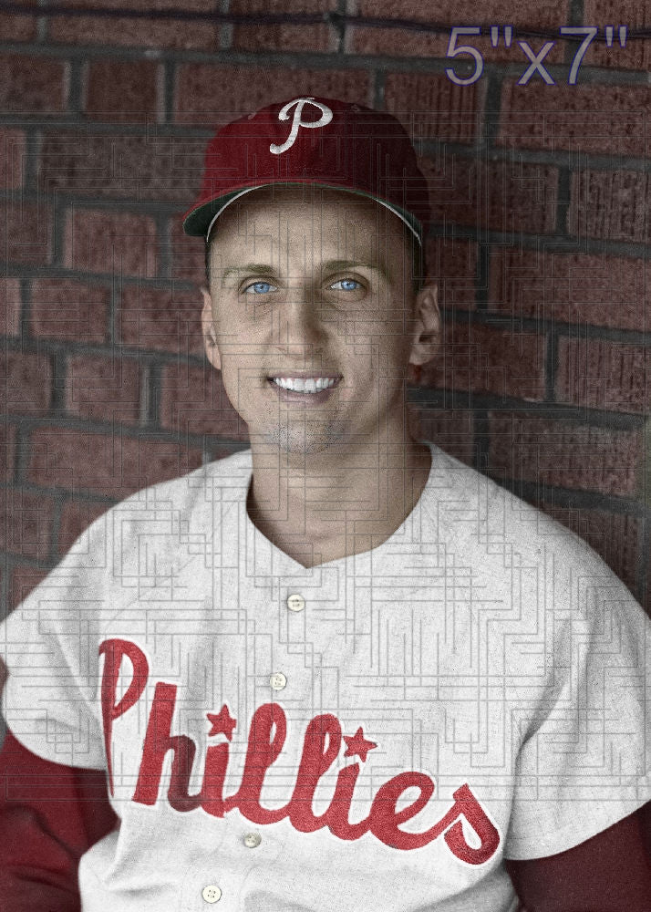 Bobby Malkmus - 1960 Philadelphia Phillies - choose a size & style