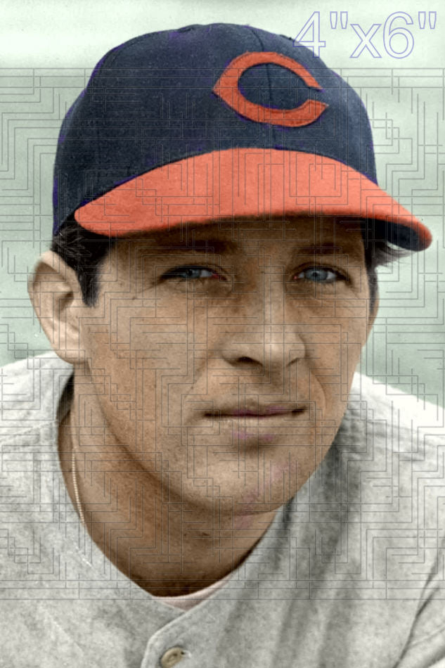 Bobby Mattick - 1942 Cincinnati Reds - choose a size & style