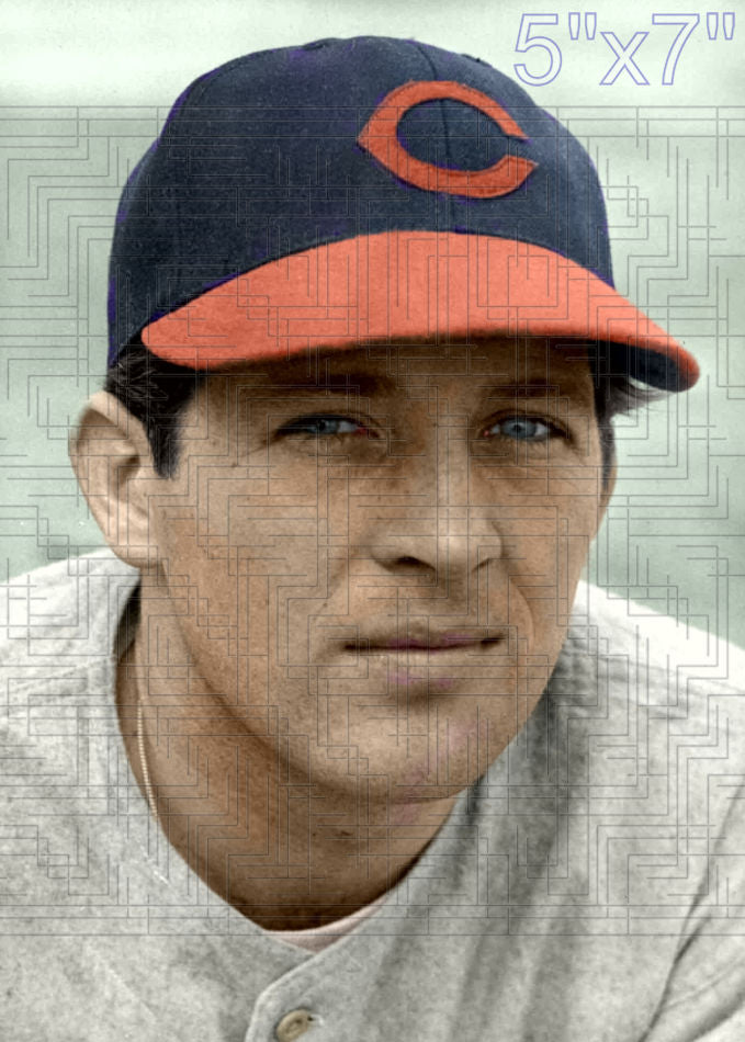 Bobby Mattick - 1942 Cincinnati Reds - choose a size & style