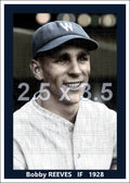 Bobby Reeves - 1928 Washington Senators - choose a size & style