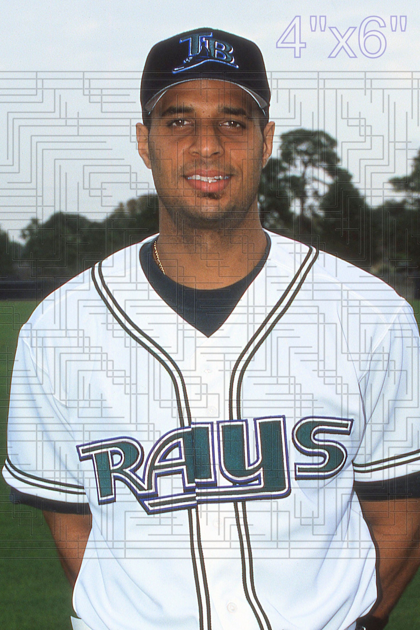 Bobby Smith - 2002 Tampa Bay Devil Rays - choose a size & style