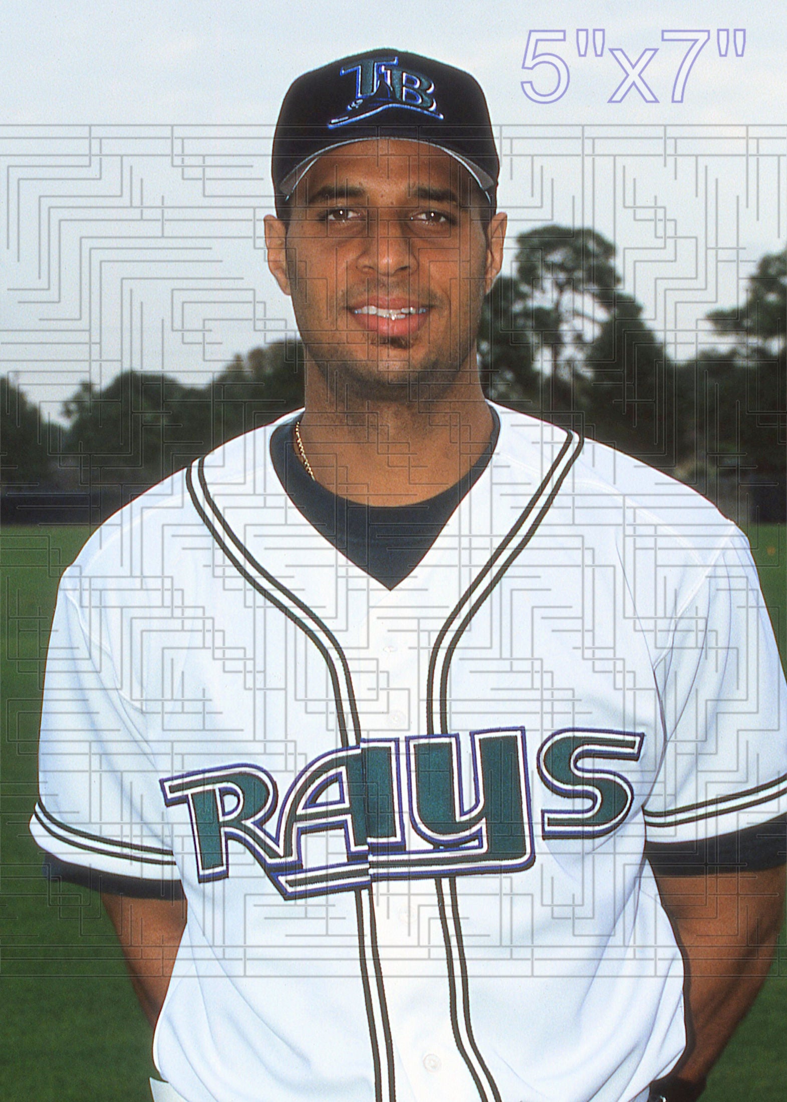 Bobby Smith - 2002 Tampa Bay Devil Rays - choose a size & style