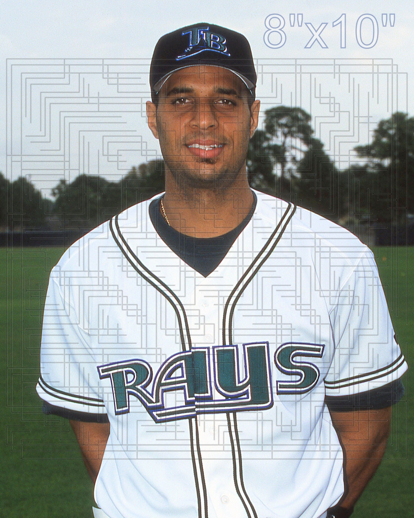 Bobby Smith - 2002 Tampa Bay Devil Rays - choose a size & style