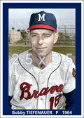 Bobby Tiefenauer - 1964 Milwaukee Braves - choose a size & style