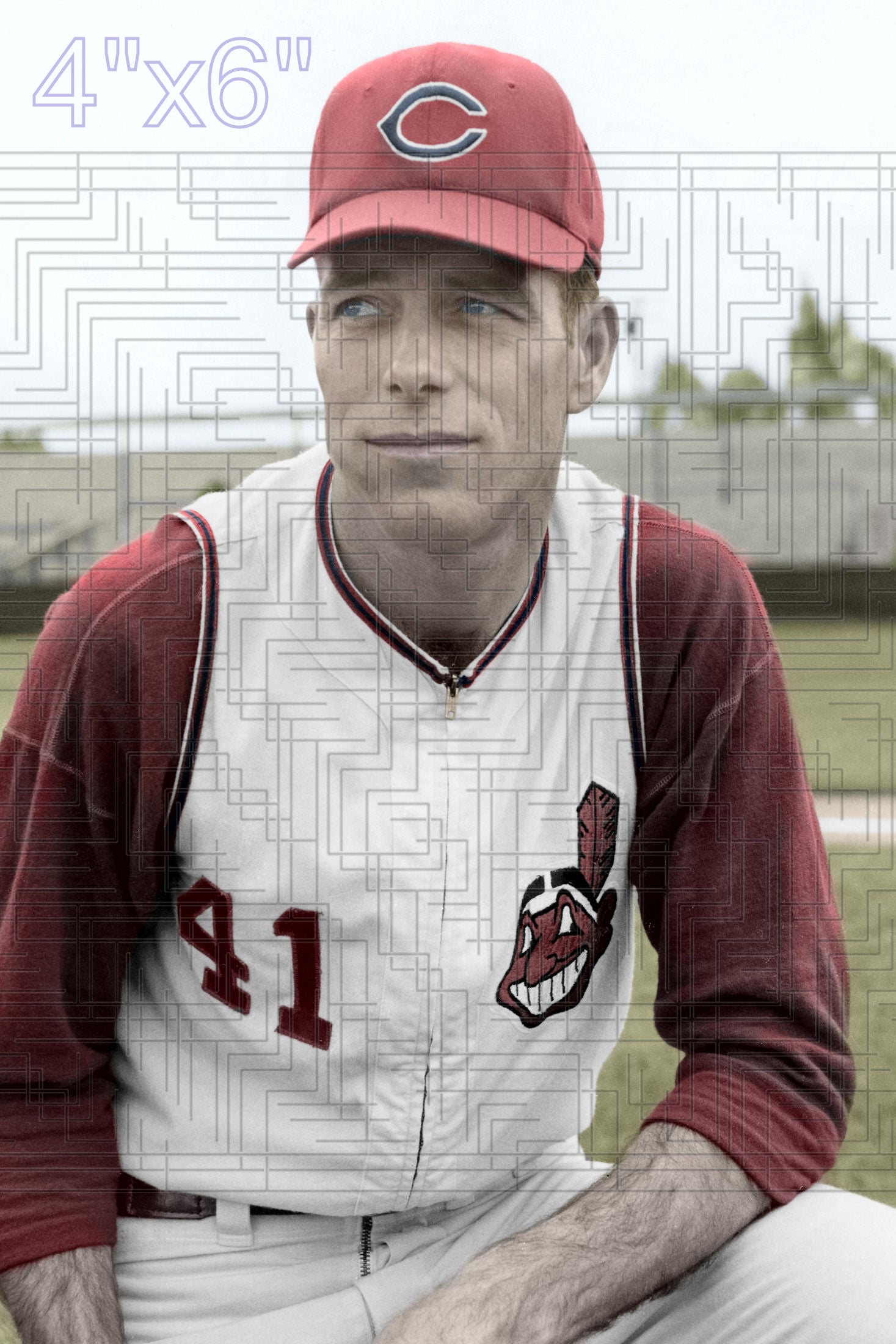 Bobby Tiefenauer - 1967 Cleveland Indians - choose a size & style