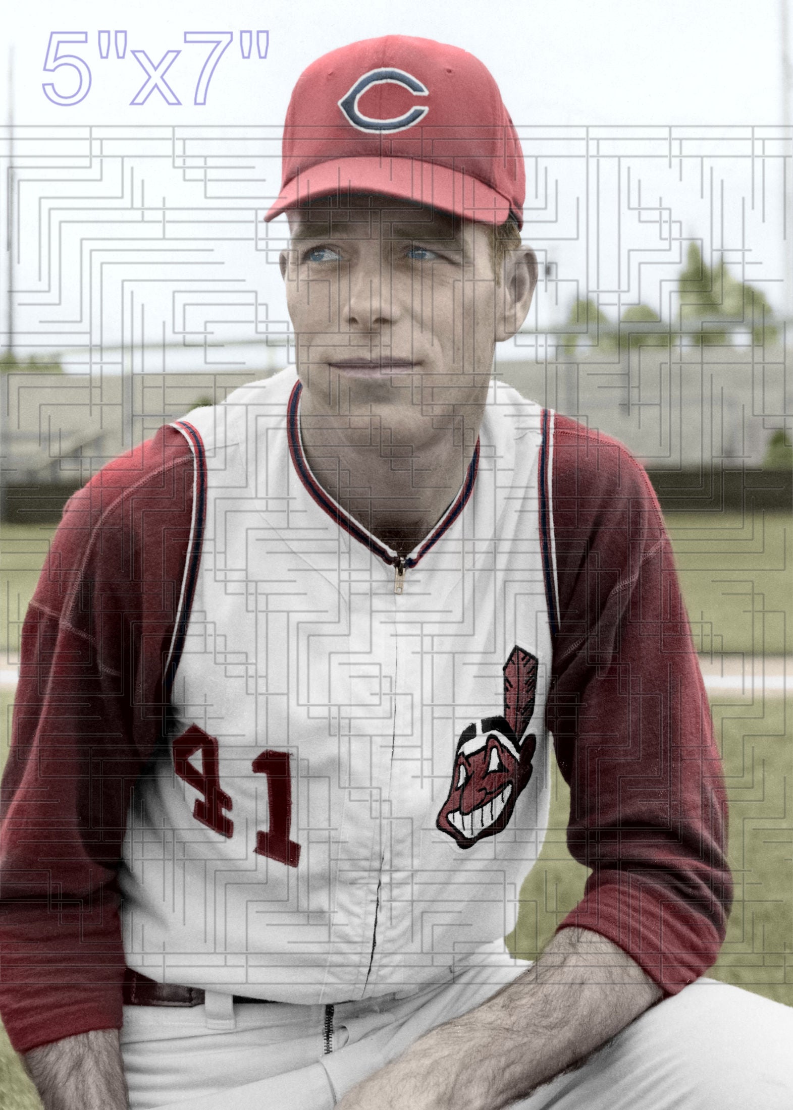Bobby Tiefenauer - 1967 Cleveland Indians - choose a size & style