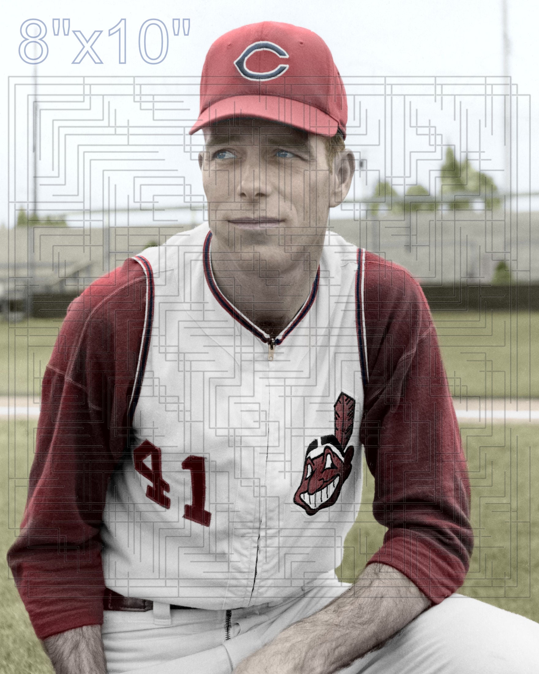 Bobby Tiefenauer - 1967 Cleveland Indians - choose a size & style
