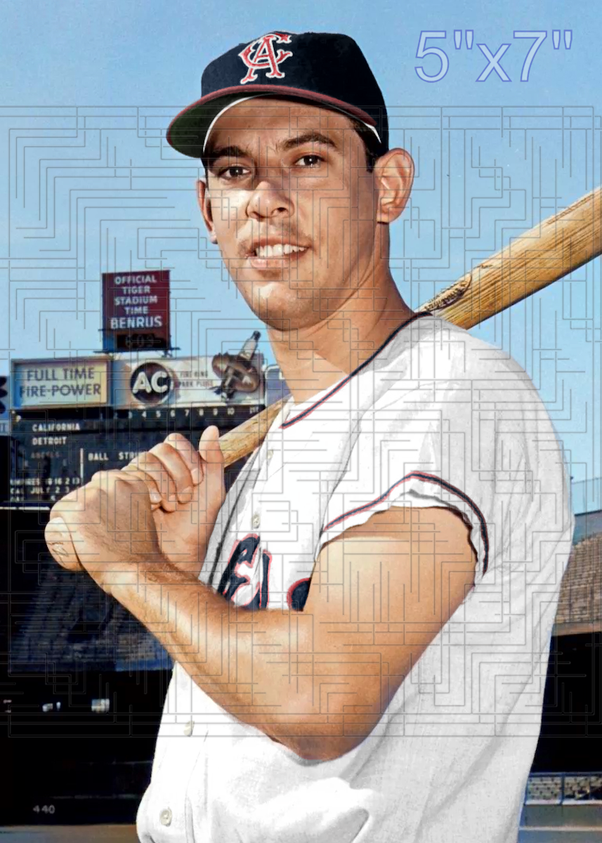 Bobby Trevino - 1968 California Angels - choose a size & style