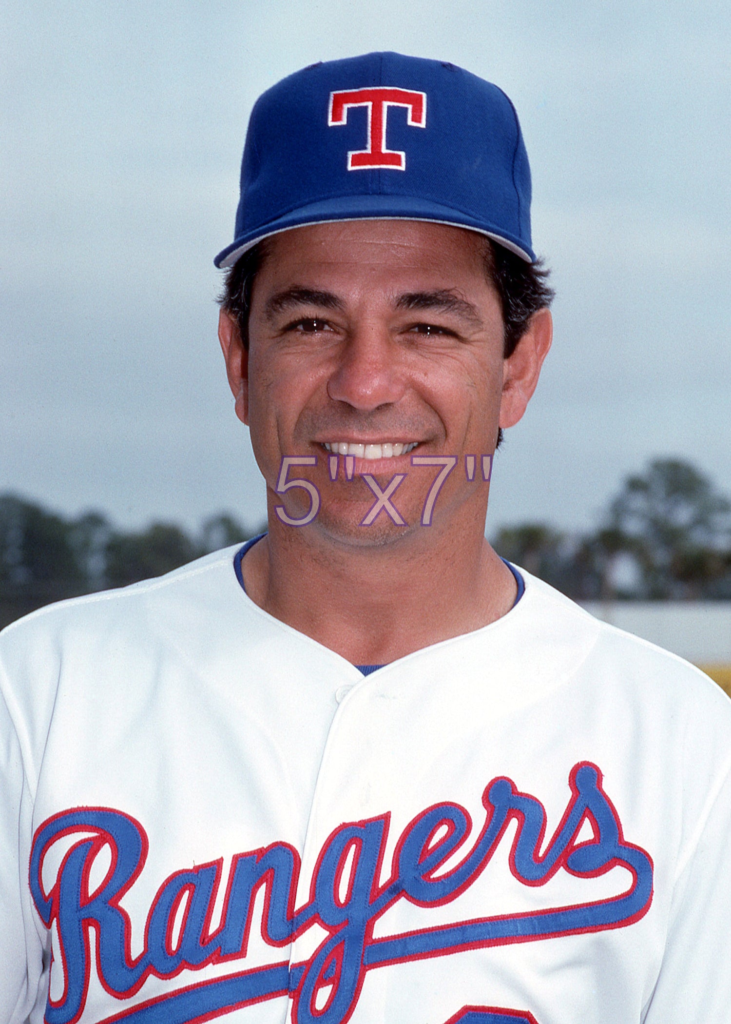 Bobby Valentine - 1989 Texas Rangers - choose a size & style
