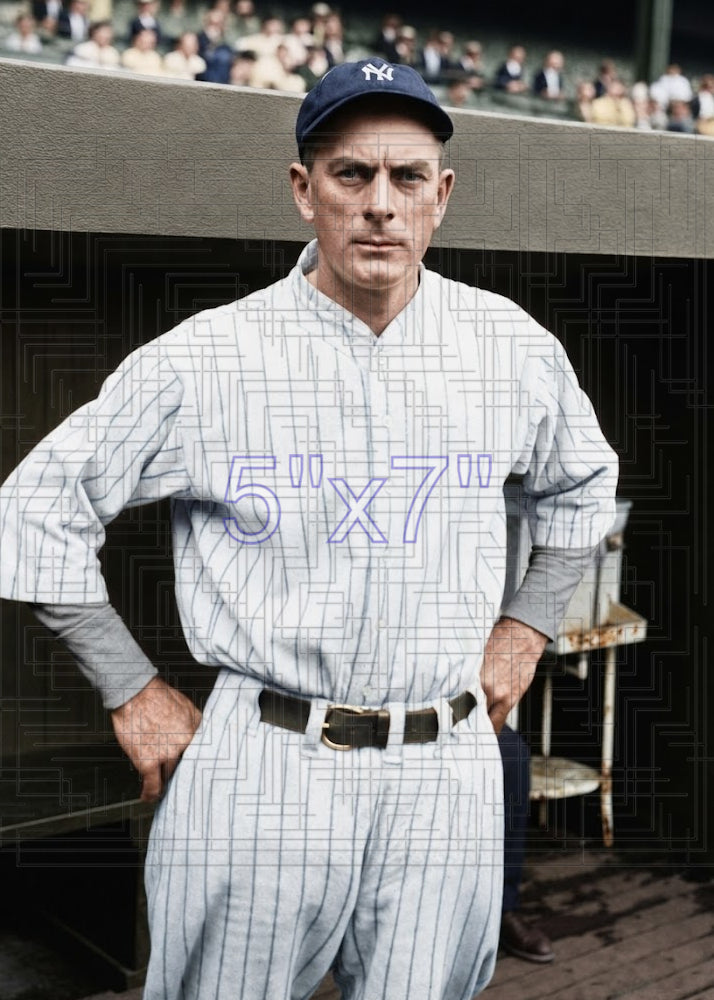 Bobby Veach - 1925 New York Yankees- choose a size & style