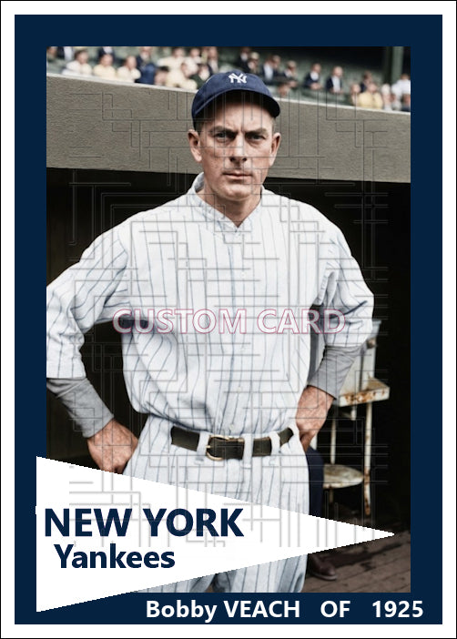 Bobby Veach - 1925 New York Yankees- choose a size & style