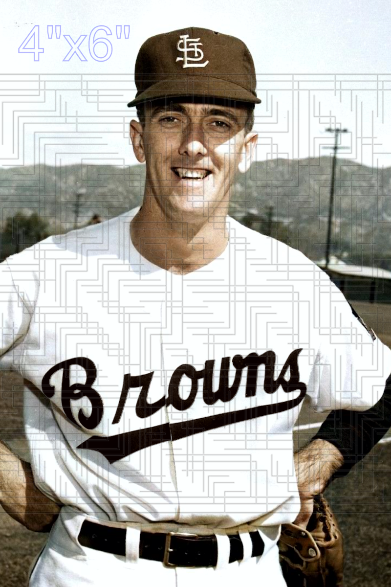 Bobby Young - 1953 St. Louis Browns - choose a size & style