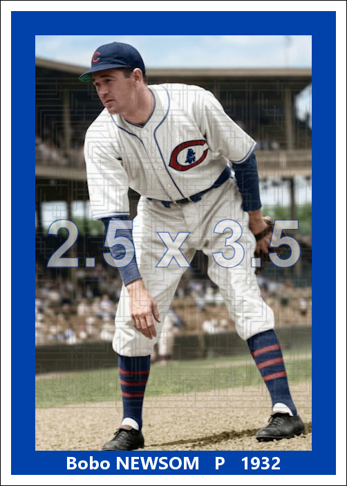 Bobo Newsom - 1932 Chicago Cubs - choose a size & style