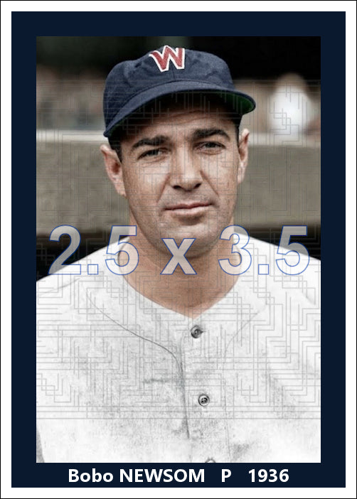 Bobo Newsom - 1936 Washington Senators - choose a size & style