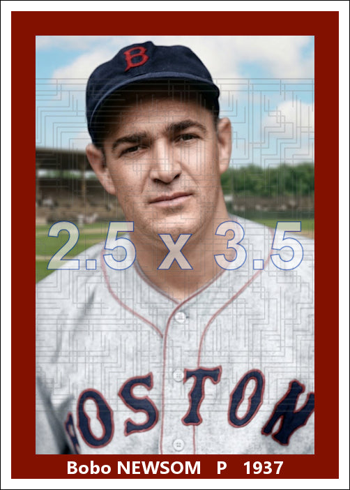 Bobo Newsom - 1937 Boston Red Sox - choose a size & style