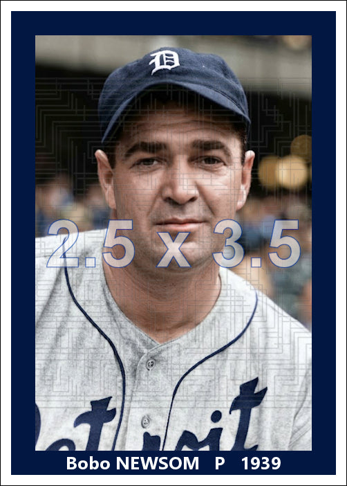 Bobo Newsom - 1939 Detroit Tigers - choose a size & style