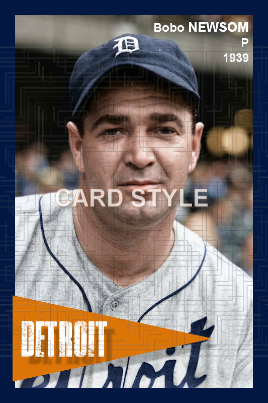 Bobo Newsom - 1939 Detroit Tigers - choose a size & style