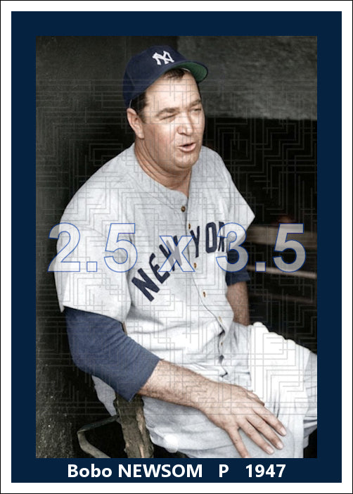 Bobo Newsom - 1947 New York Yankees - choose a size & style