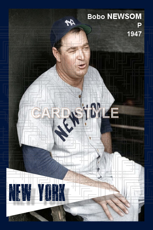 Bobo Newsom - 1947 New York Yankees - choose a size & style