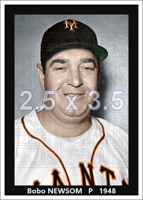Bobo Newsom - 1948 New York Giants - choose a size & style