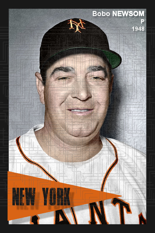 Bobo Newsom - 1948 New York Giants - choose a size & style