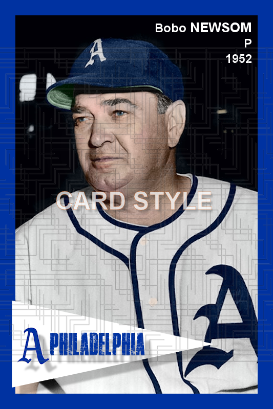 Bobo Newsom - 1952 Philadelphia Athletics - choose a size & style