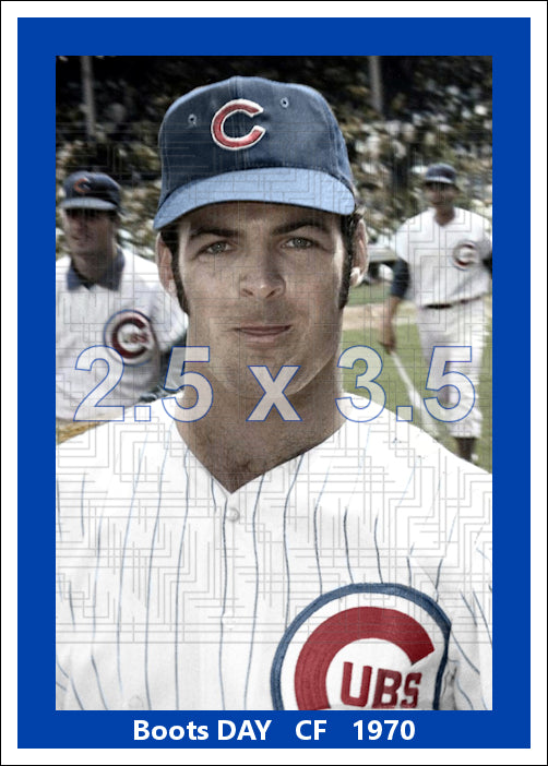Boots Day - 1970 Chicago Cubs - choose a size & style