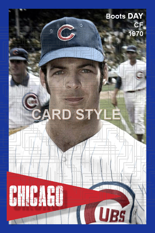 Boots Day - 1970 Chicago Cubs - choose a size & style