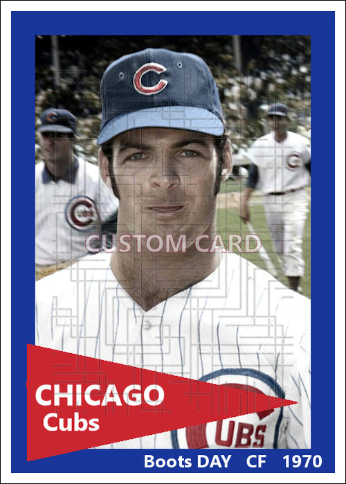 Boots Day - 1970 Chicago Cubs - choose a size & style