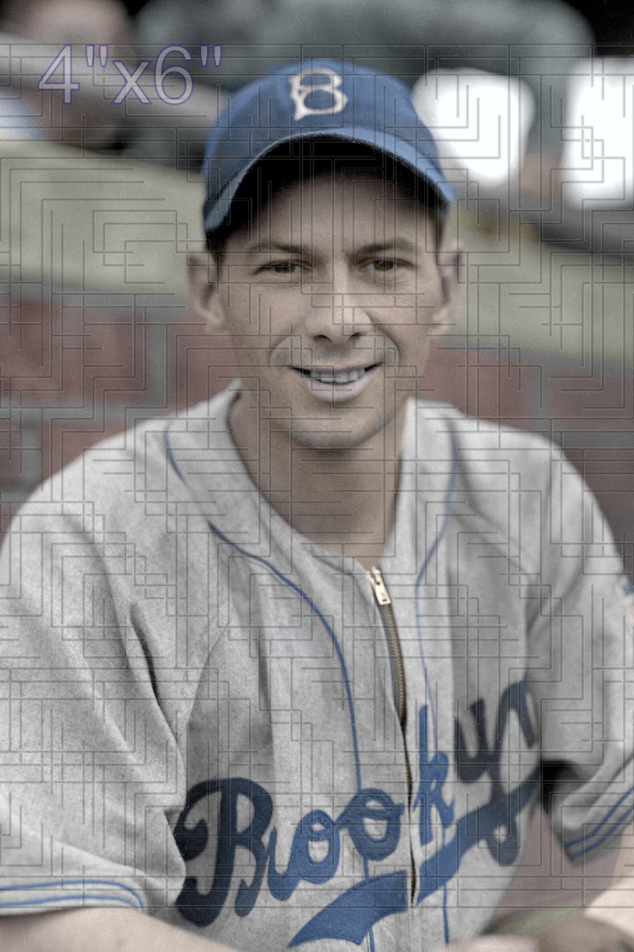 Boyd Bartley - 1943 Brooklyn Dodgers - choose a size & style