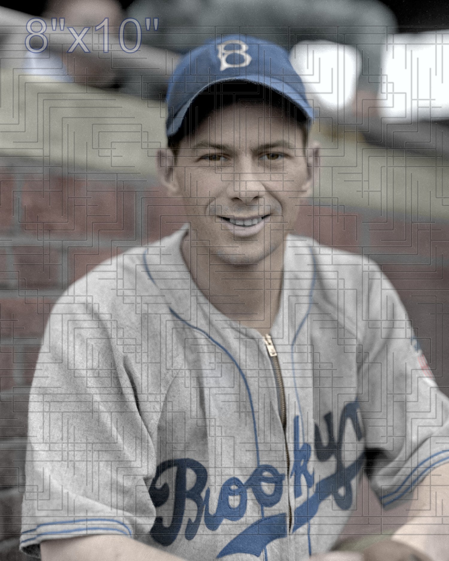 Boyd Bartley - 1943 Brooklyn Dodgers - choose a size & style