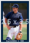 Brad Ausmus - 1989 New York Yankees - choose a size & style