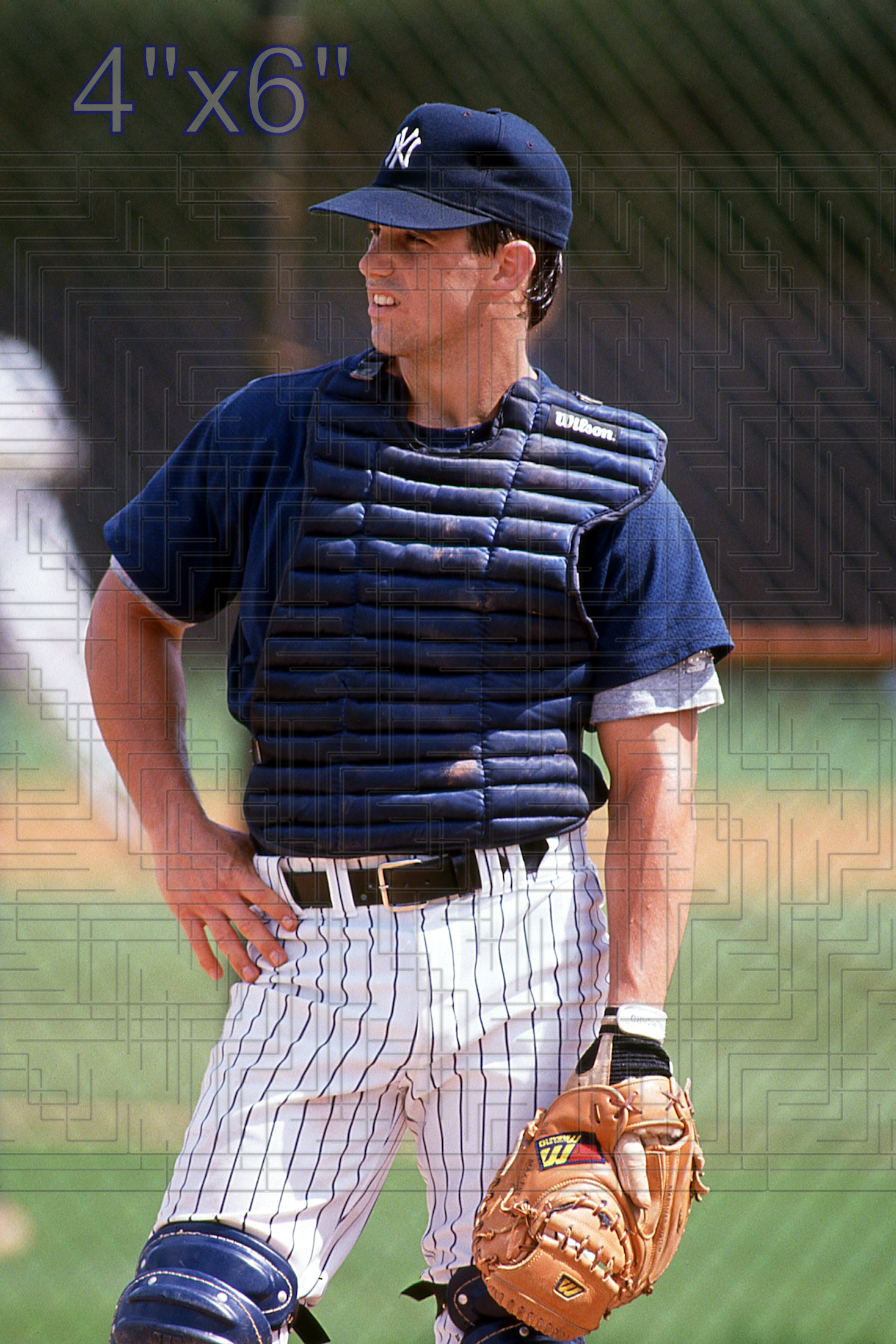 Brad Ausmus - 1989 New York Yankees - choose a size & style
