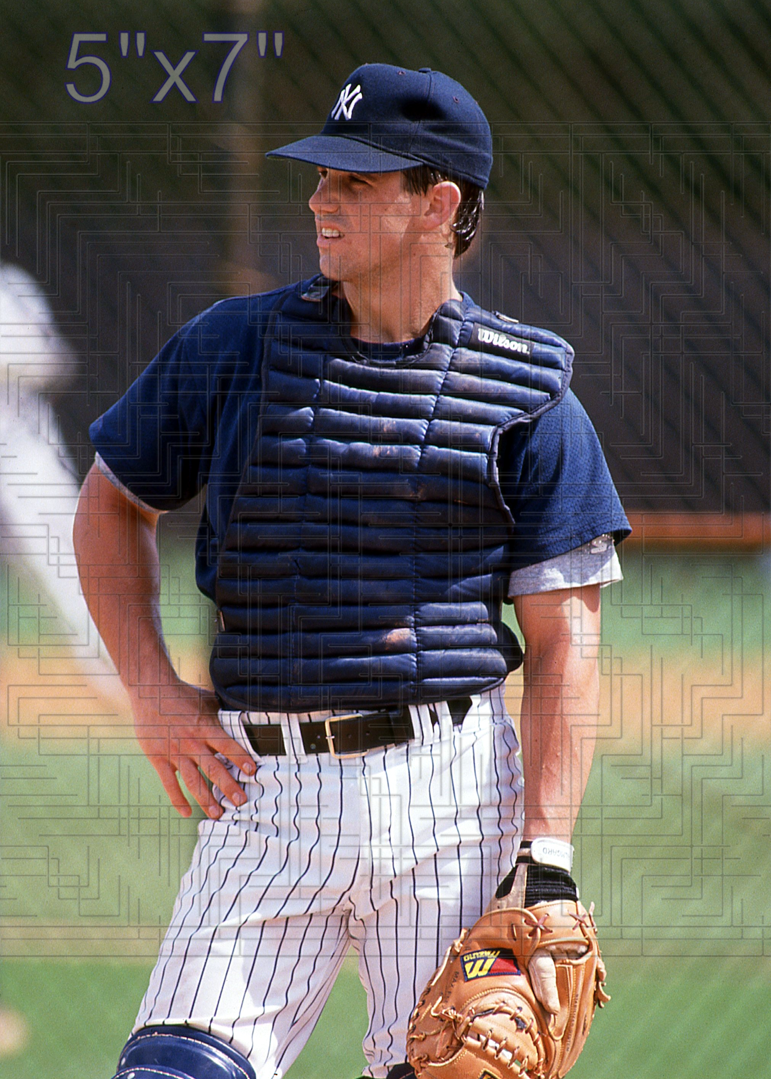 Brad Ausmus - 1989 New York Yankees - choose a size & style
