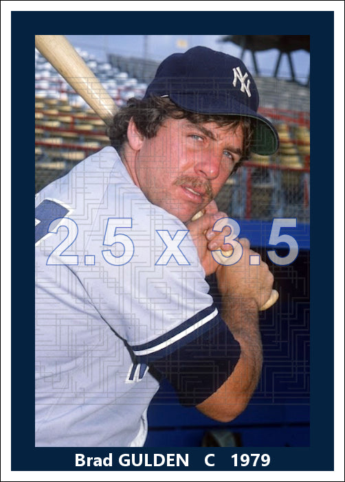 Brad Gulden - 1979 New York Yankees - choose a size & style