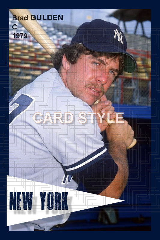 Brad Gulden - 1979 New York Yankees - choose a size & style