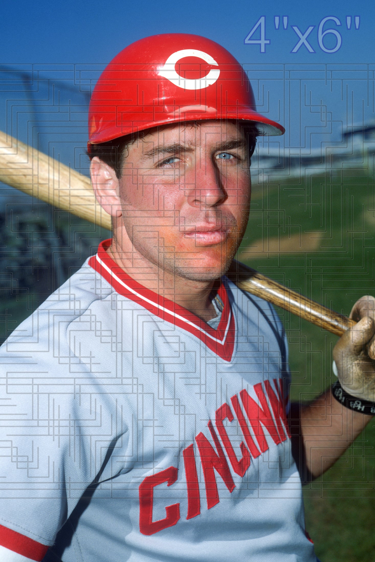 Brad Gulden - 1984 Cincinnati Reds - choose a size & style