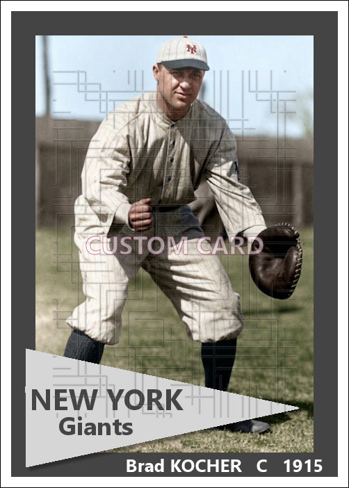 Brad Kocher - 1915 New York Giants - choose a size & style