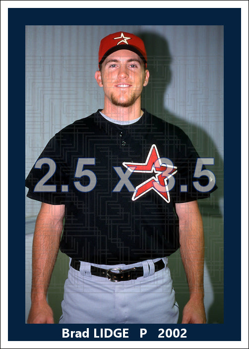 Brad Lidge - 2002 Houston Astros - choose a size & style