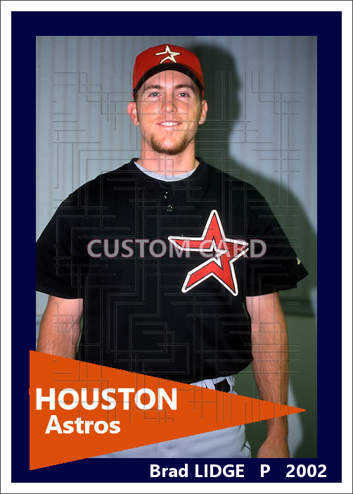 Brad Lidge - 2002 Houston Astros - choose a size & style
