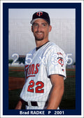 Brad Radke - 2001 Minnesota Twins - choose a size & style