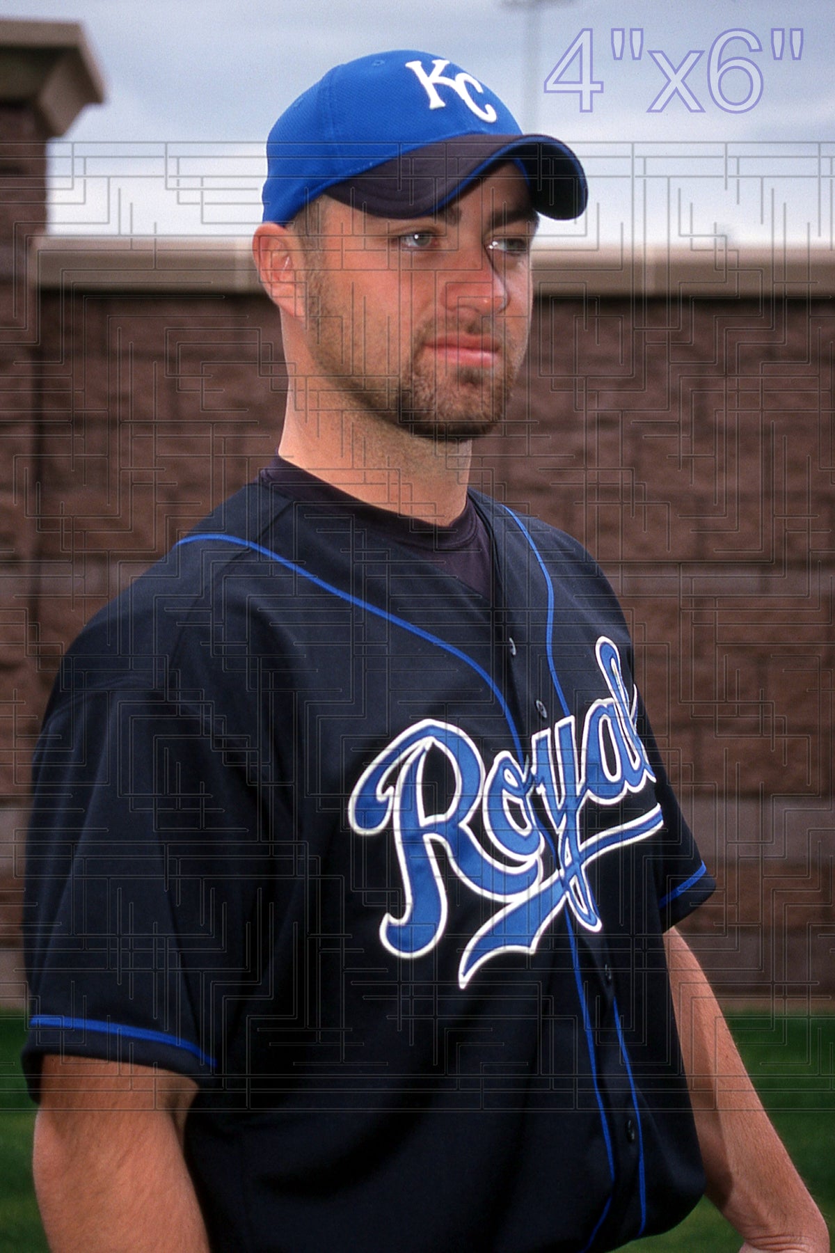 Brad Voyles - 2003 Kansas City Royals - choose a size & style