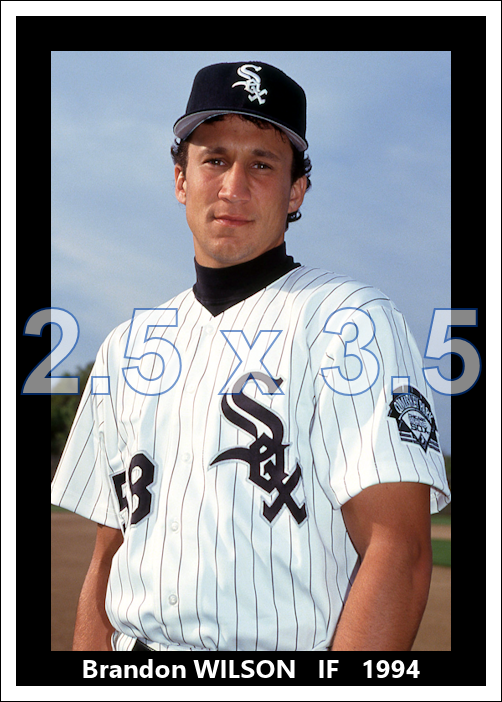 Brandon Wilson - 1994 Chicago White Sox - choose a size & style