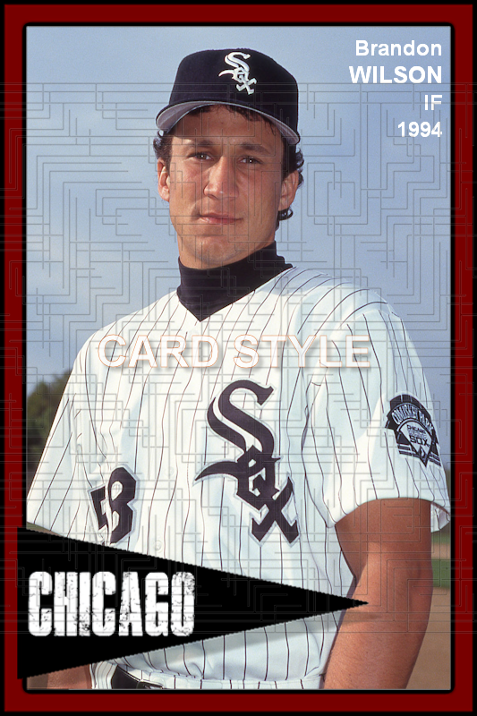 Brandon Wilson - 1994 Chicago White Sox - choose a size & style