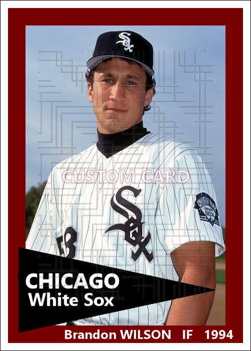 Brandon Wilson - 1994 Chicago White Sox - choose a size & style