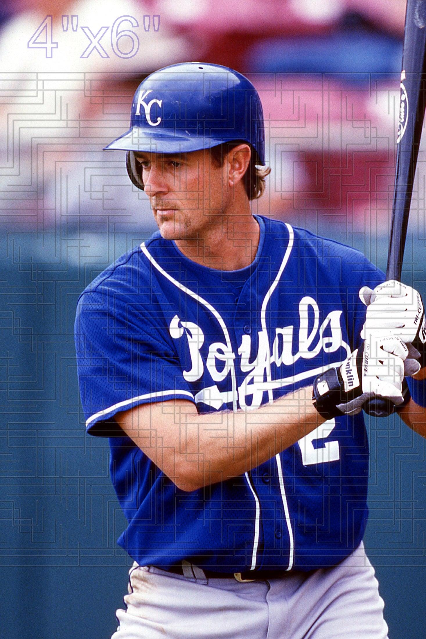Brent Mayne - 2002 Kansas City Royals - choose a size & style