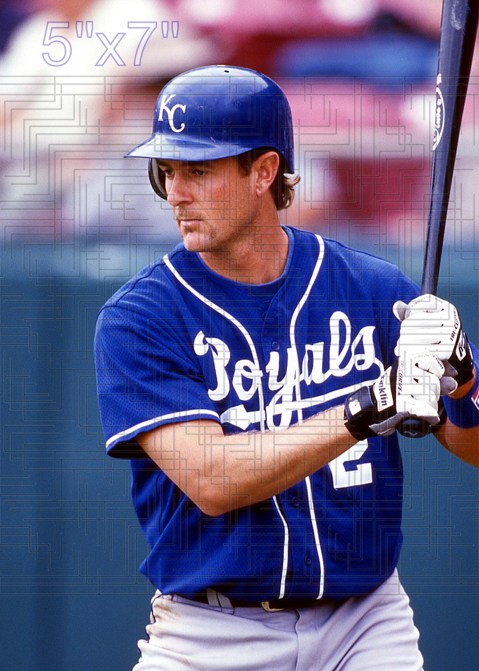 Brent Mayne - 2002 Kansas City Royals - choose a size & style
